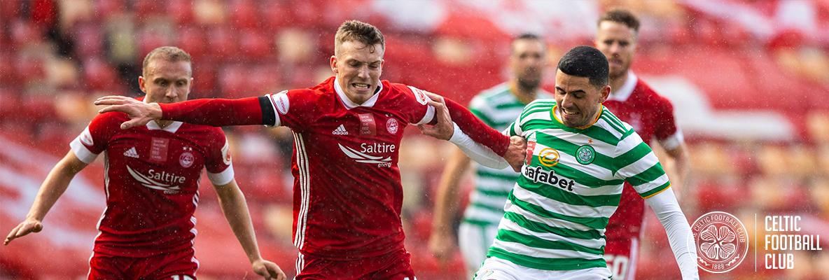 Late equaliser denies Celtic a win against Aberdeen 