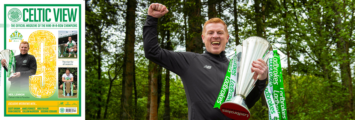 Neil Lennon win football writers' Manager of the Year Award