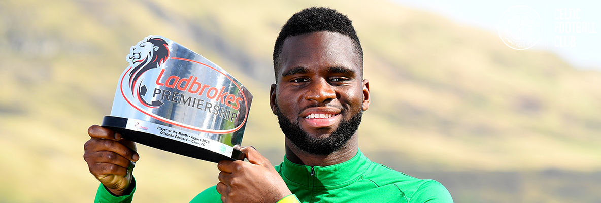 Odsonne Edouard wins Premiership Player of the Month for August