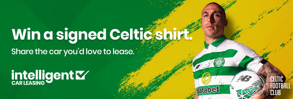 WIN a signed Celtic shirt with Intelligent Car Leasing