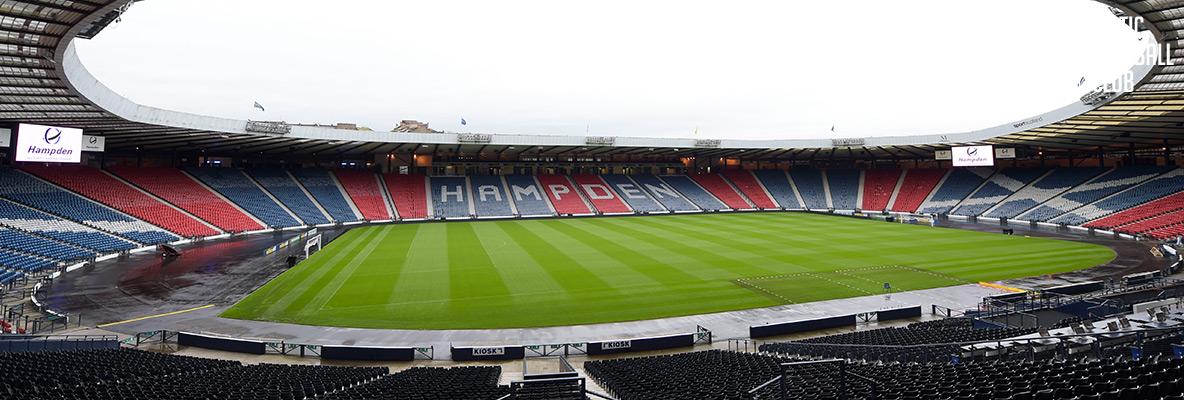Manager: We can’t wait to get out on the Hampden pitch