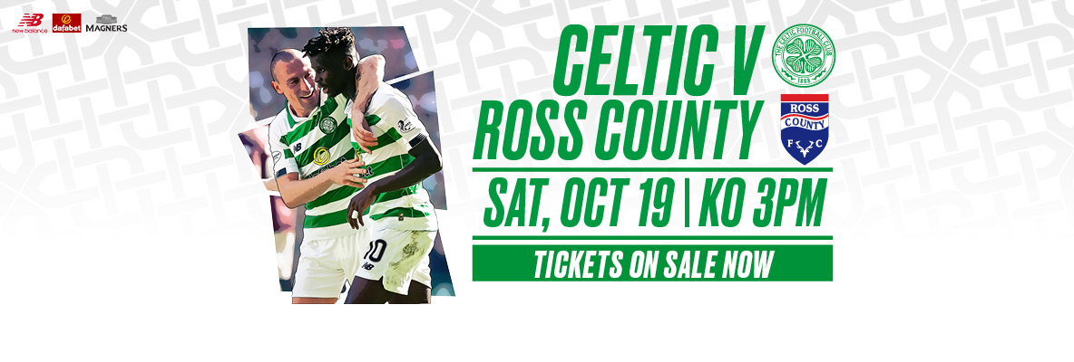 Celtic v Ross County – tickets on sale now