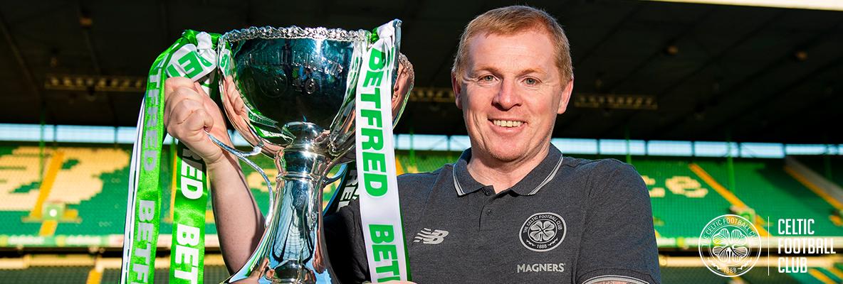 10th successive trophy is a welcome first for Neil Lennon
