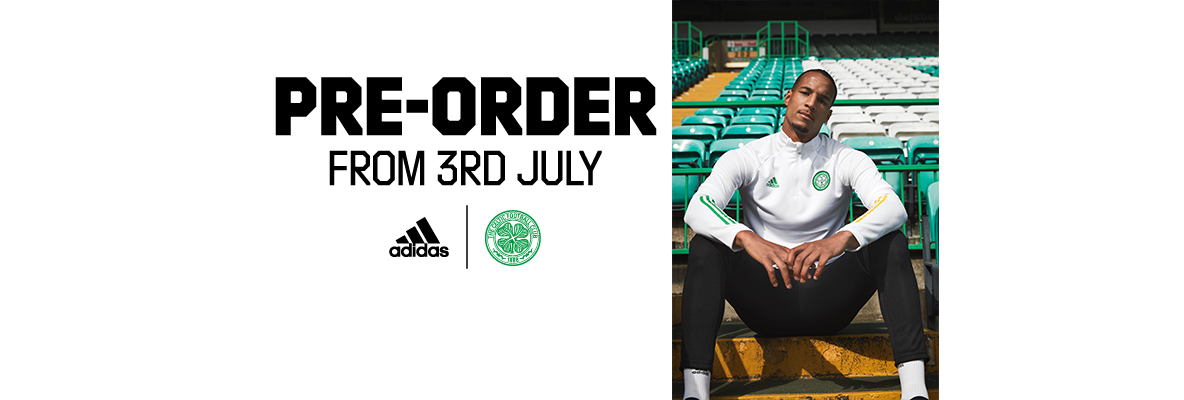 adidas x Celtic training wear revealed. Available to pre-order Friday, July 3