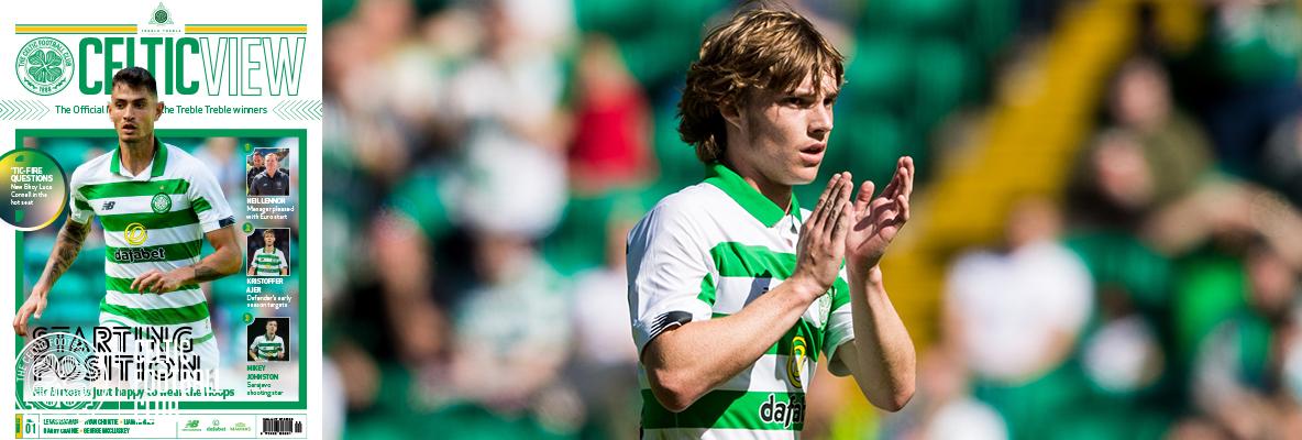 Celtic View feature: 'Tic-Fire Questions with Luca Connell