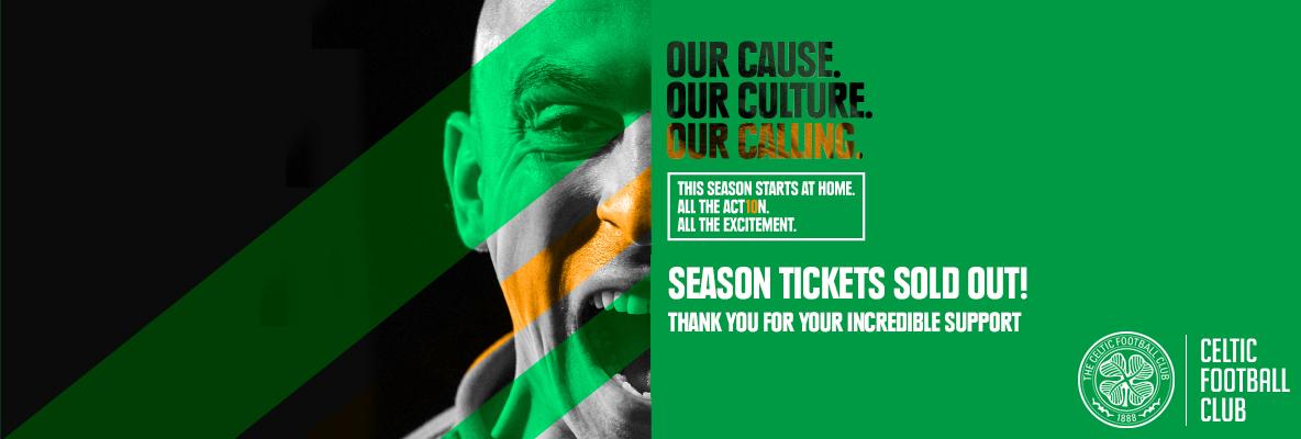 2020/21 season tickets – sold out