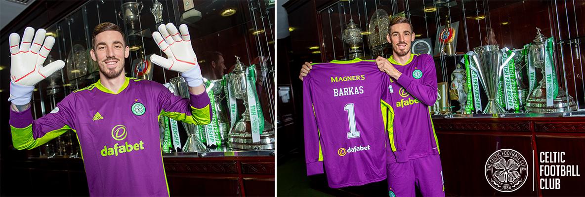 Celtic delighted to sign Vasilis Barkas on a four-year deal