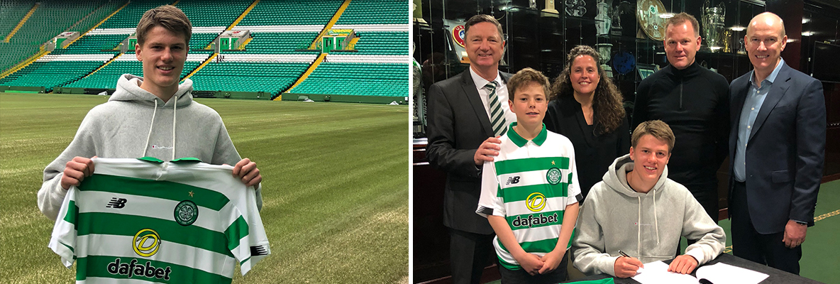 Celtic agree terms with talented young Norwegian defender