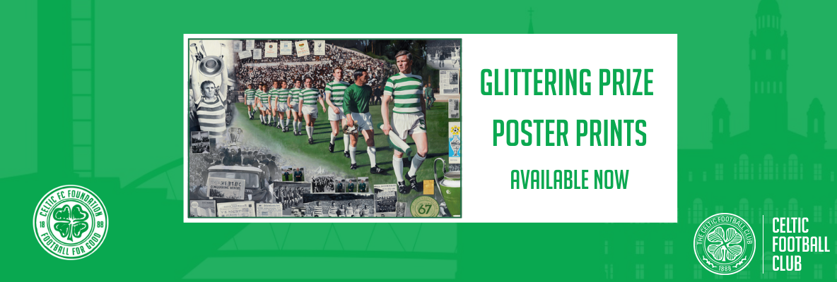 Glittering prize poster prints will support Football for Good Fund