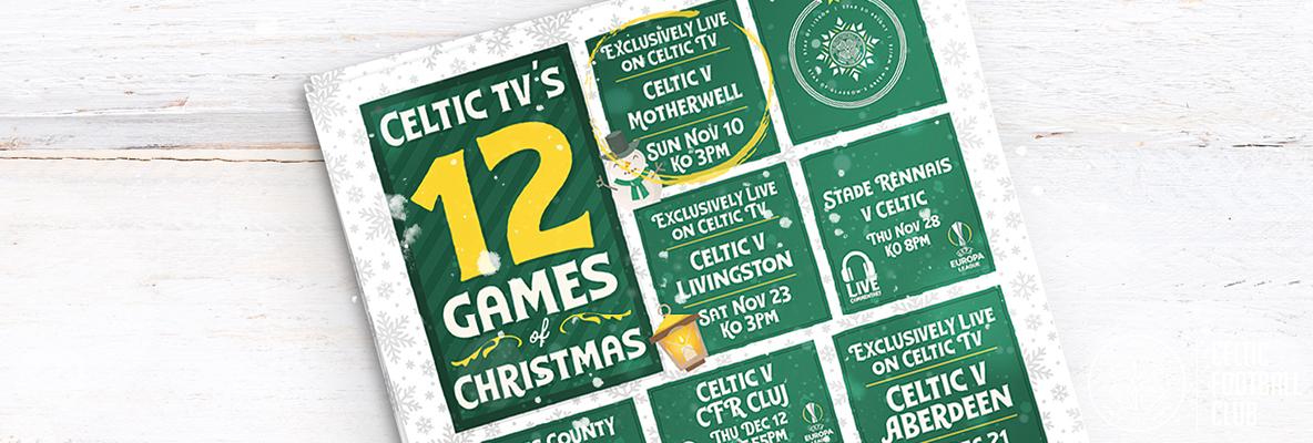 Celtic TV’s 12 Games Of Christmas