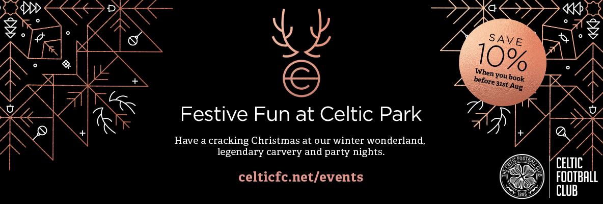 Just over a week to book Christmas party at Paradise, for 10% off