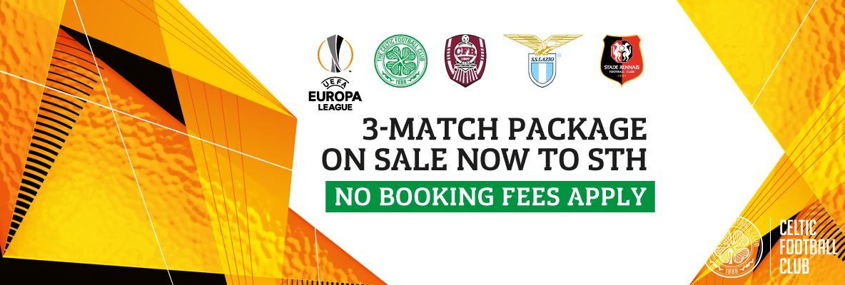 UEL group stage 3-match package on sale to season ticket holders