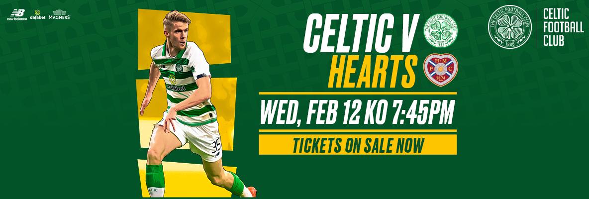 Buy online and print at home for Celtic v Hearts