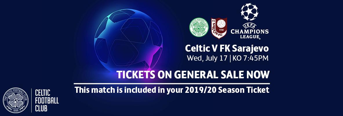 Secure your place at Paradise for UCL action v FK Sarajevo