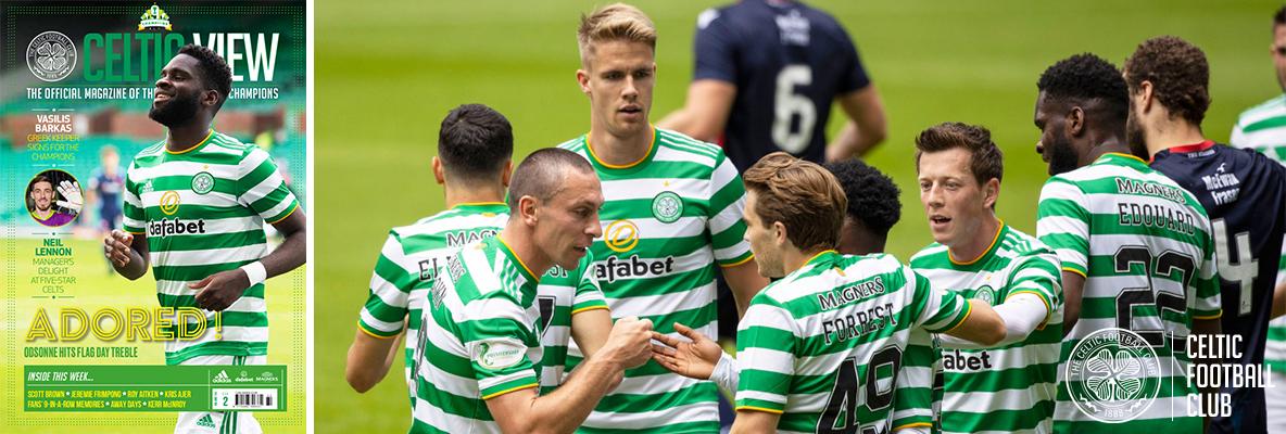 In this week's Celtic View... Brown, Barkas, Ajer, Frimpong, Aitken