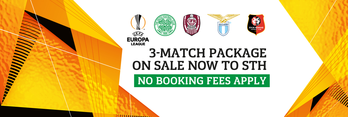 A Week To Go until Sth Deadline For Europa Three-Match Package 