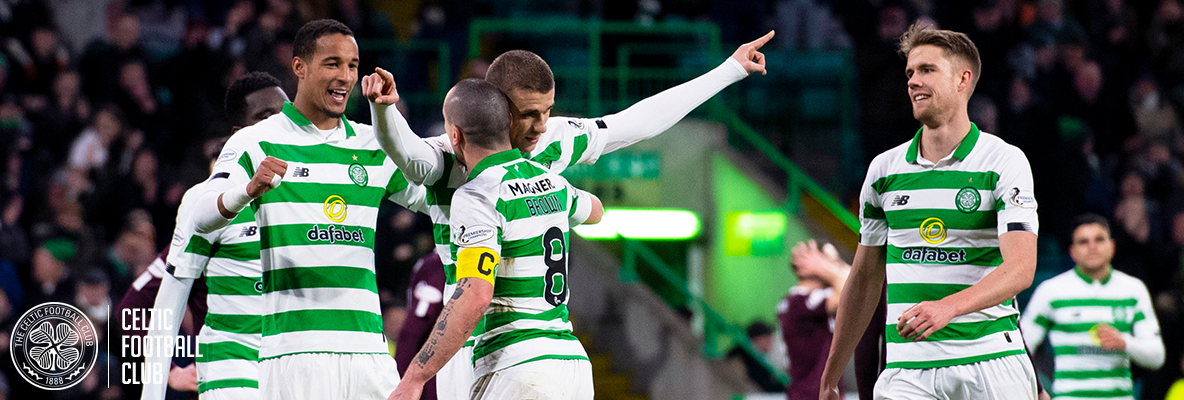 Five-star Celts dismantle Hearts to go 10 points clear