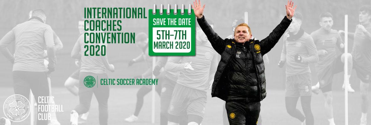 Neil Lennon confirmed for 2020 International Coaches’ Convention 