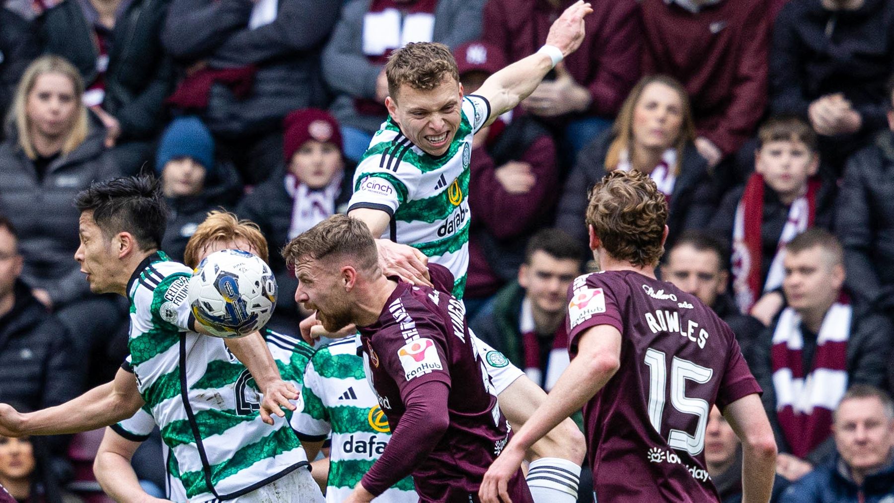 10-man Celts lose at Tynecastle as VAR plays part