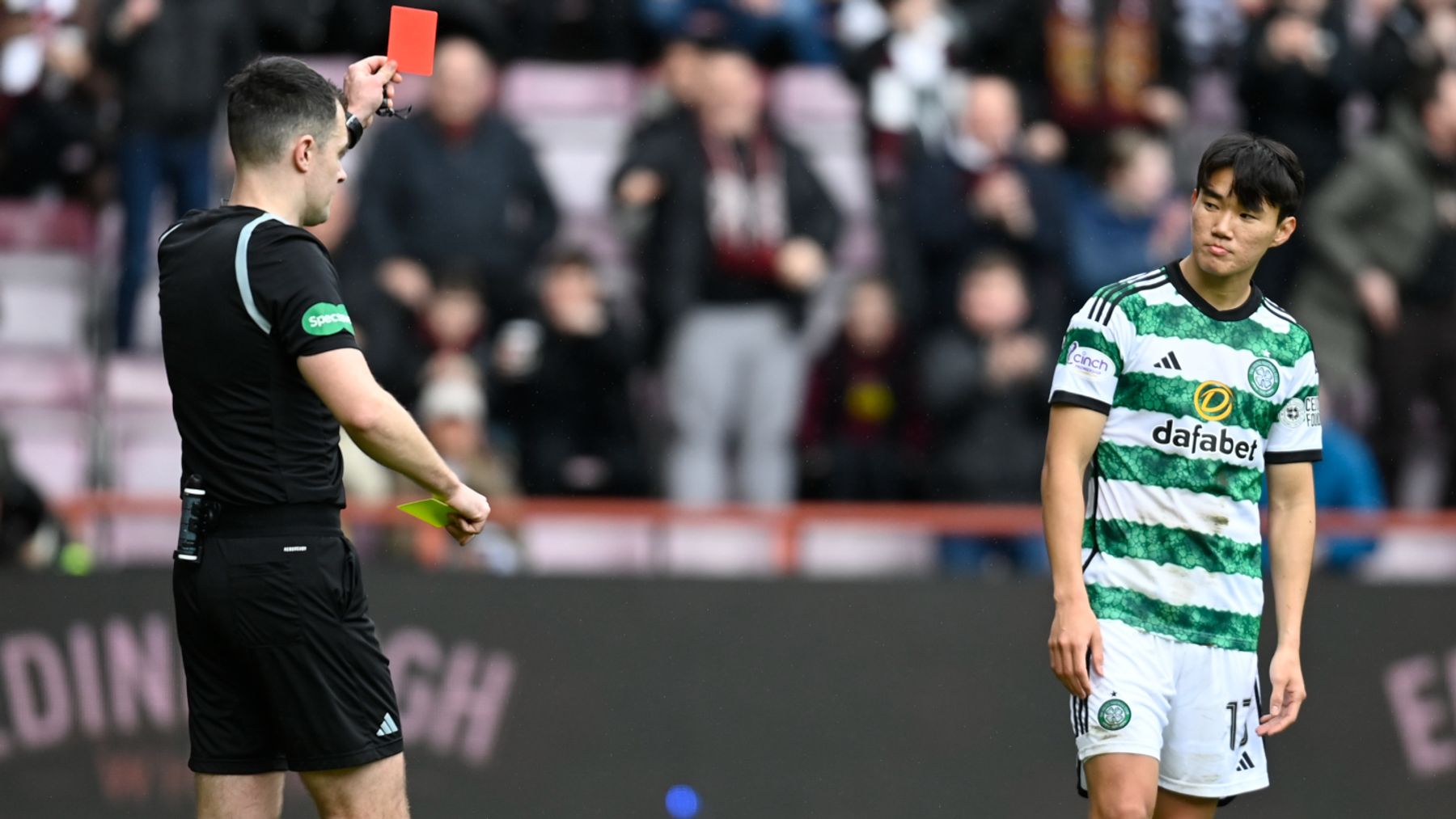 Celtic to appeal red card issued to Hyunjun Yang